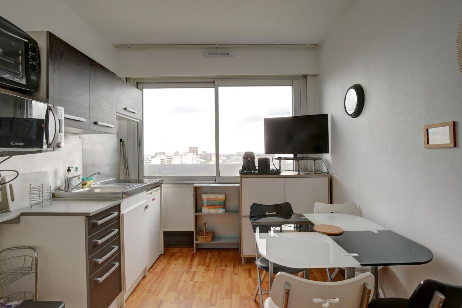 Logement Pour 4 Pers Proche Des Buttes Chaumont Paris Exterior foto